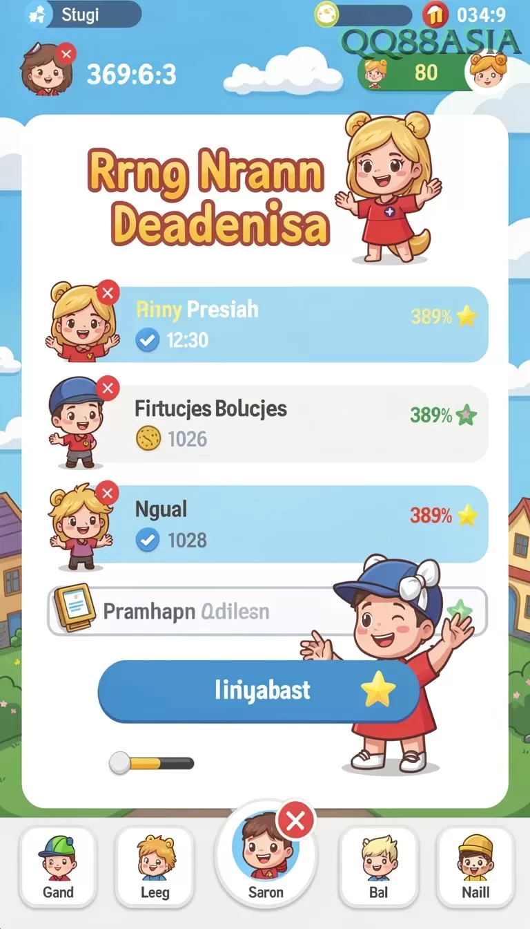 Cuplikan layar VIPINVITATION — menu navigasi