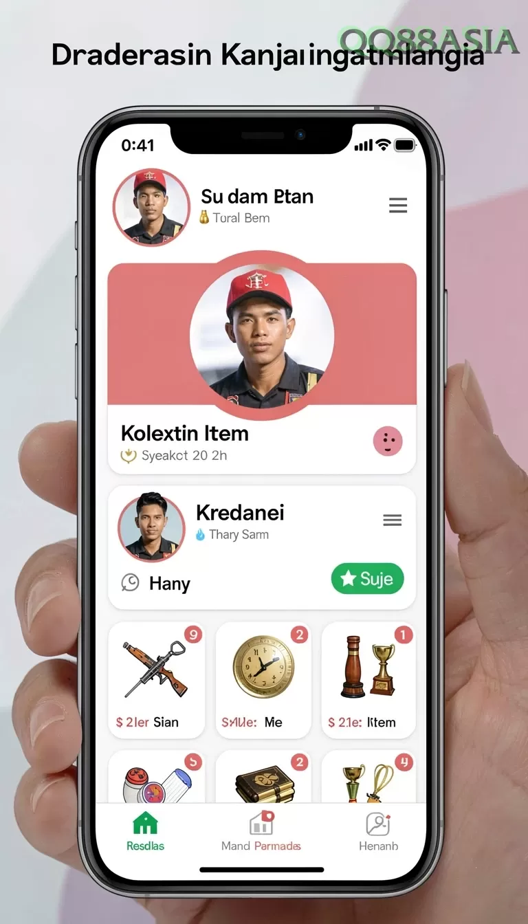 Cuplikan layar DOLANTOGEL — menu navigasi
